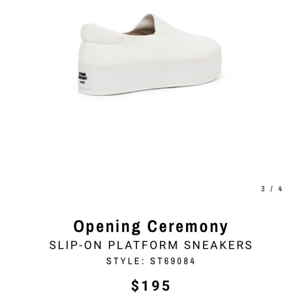 white opening ceremony platform shoes
